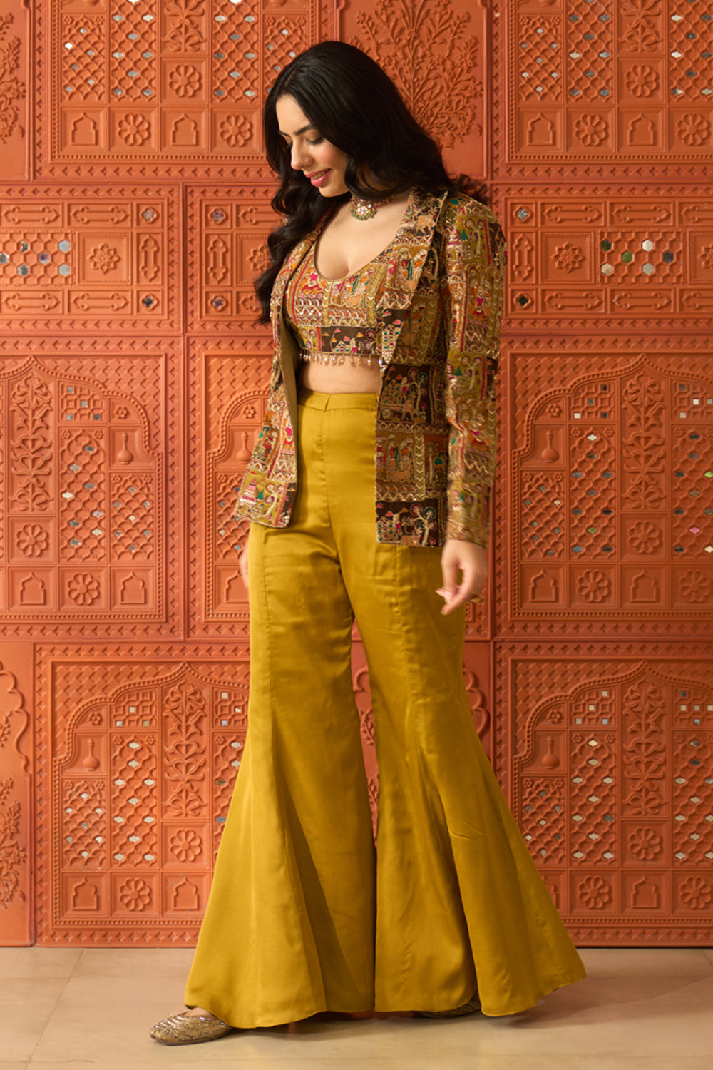 Saanjh Jacket Set