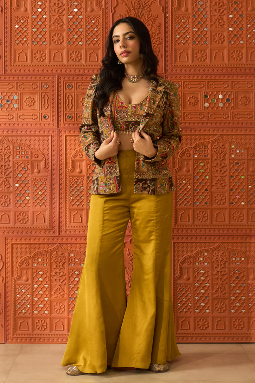 Saanjh Jacket Set