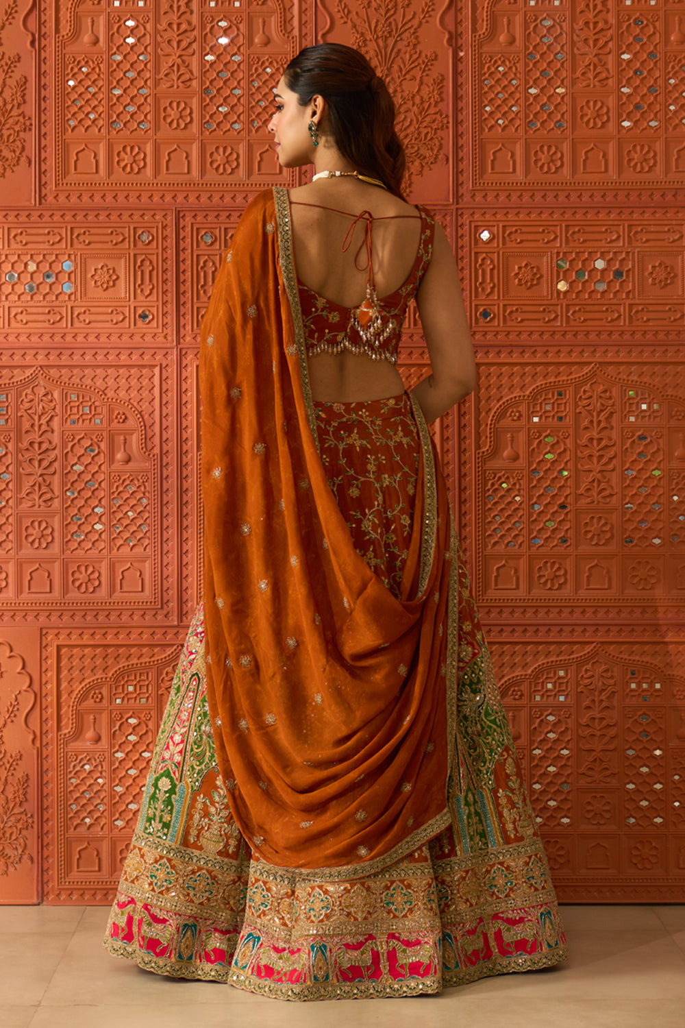 Sunehri Lehenga Set