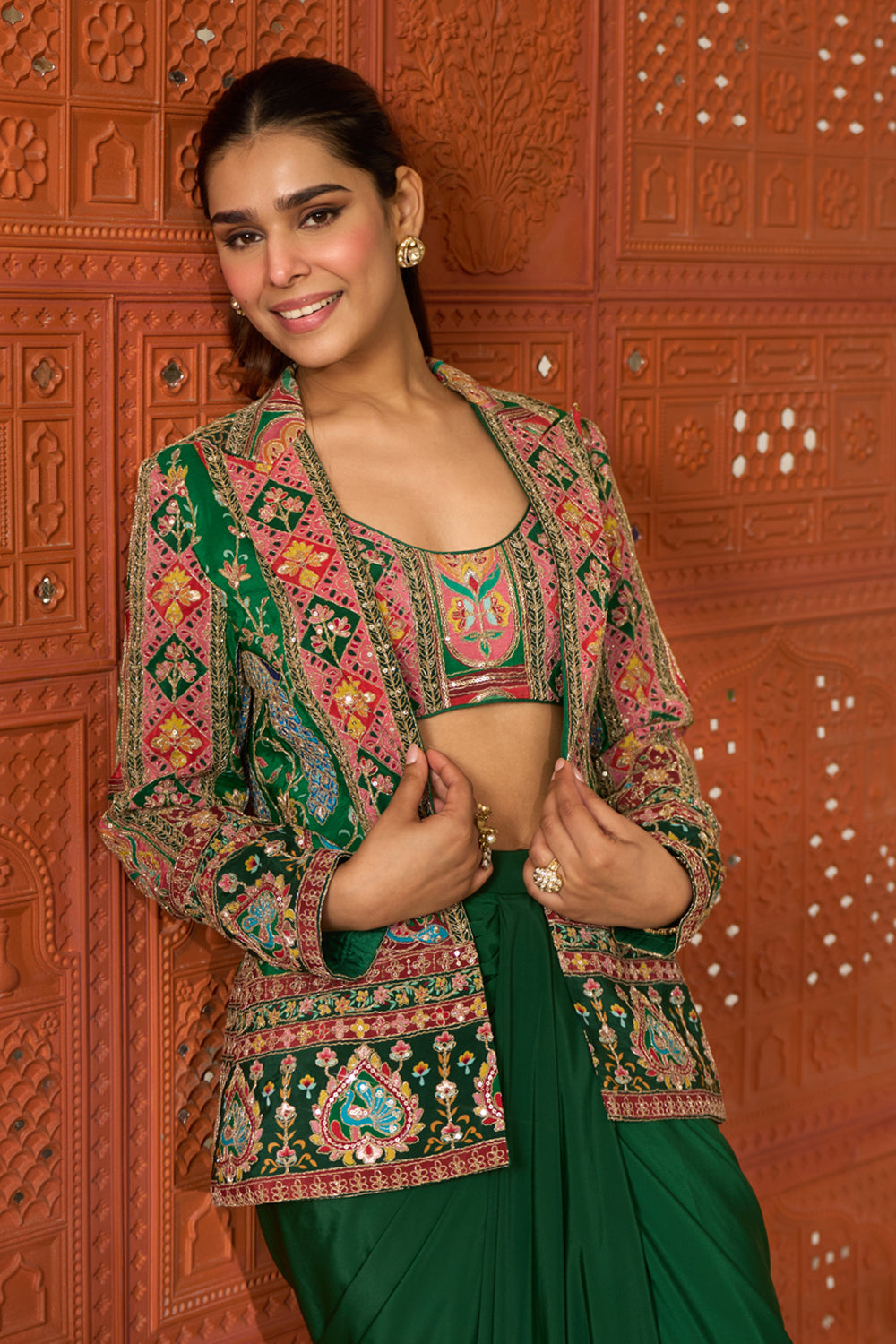 Mehr Bagh Jacket Set