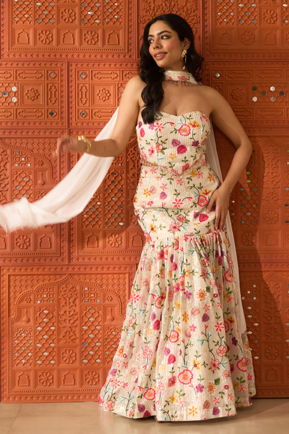 Gulbahar Skirt Set