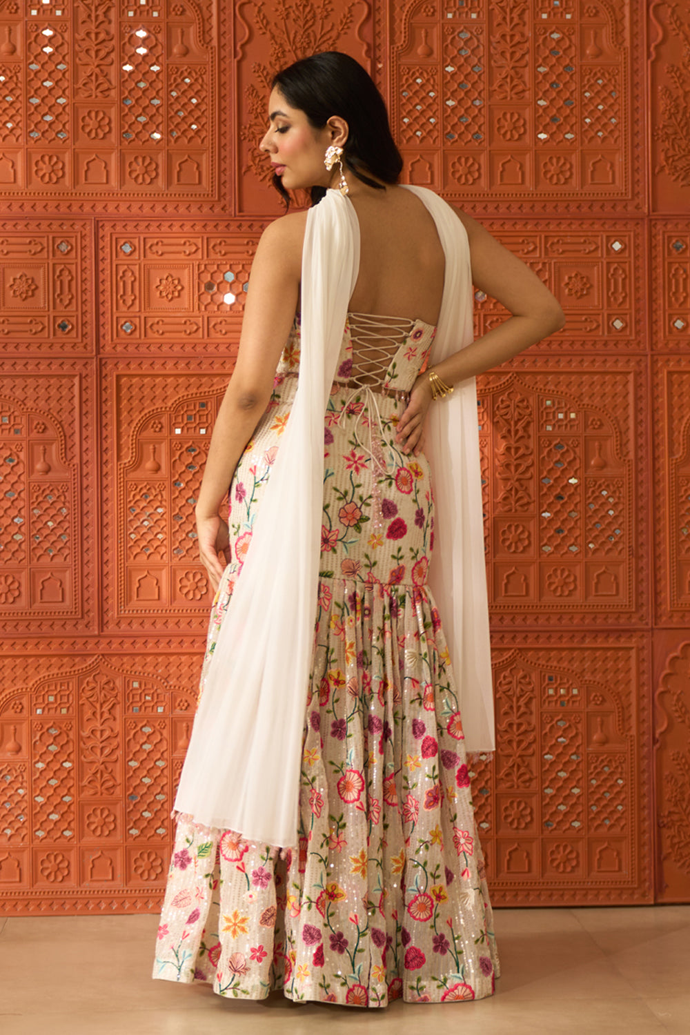 Gulbahar Skirt Set